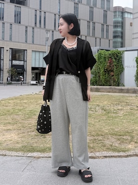 yukiさん(レディース・161cm)の夏コーディネート