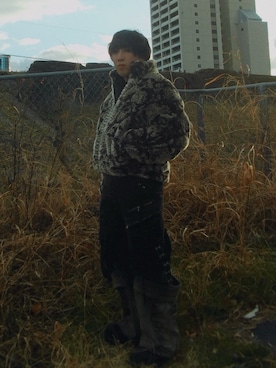 「PERSONSOUL（パーソンソウル）のアイテム」を使った、yu_ta7さん（メンズ・175cm）の冬コーディネート