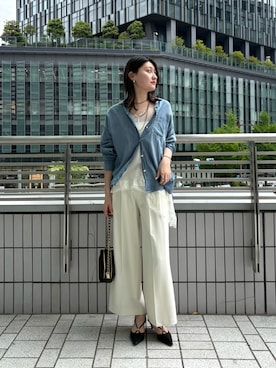 「LOUNGEDRESS（ラウンジドレス）のアイテム」を使った、momoさん（レディース・168cm）の春コーディネート