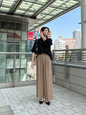 momoさん（レディース・168cm）の春コーディネート