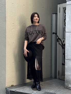 momoさん（レディース・168cm）の秋コーディネート