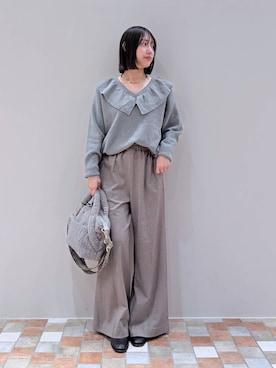 「BARNYARDSTORM」｜byrrinnaさん（レディース・155cm）の冬コーディネート