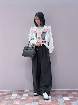 「BARNYARDSTORM（バンヤードストーム）のアイテム」を使った、byrrinnaさん（レディース・155cm）の秋コーディネート