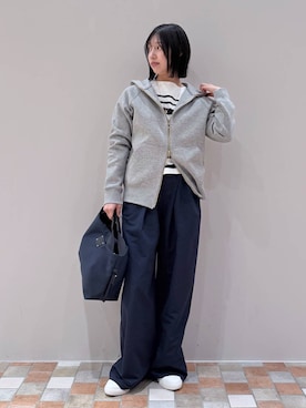 「BARNYARDSTORM（バンヤードストーム）のアイテム」を使った、byrrinnaさん（レディース・155cm）の冬コーディネート