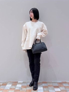 「BARNYARDSTORM」｜byrrinnaさん（レディース・155cm）の冬コーディネート