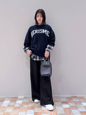 「Beau're（ヴュレ）のアイテム」を使った、byrrinnaさん（レディース・155cm）の冬コーディネート