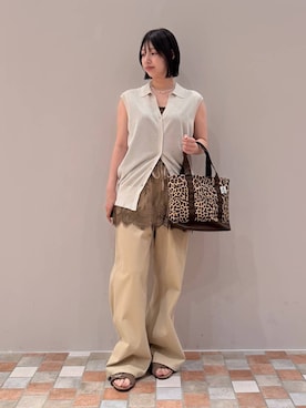 「Drifter（ドリフター）のアイテム」を使った、byrrinnaさん（レディース・155cm）の春コーディネート