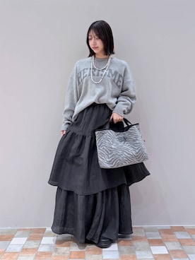 「BARNYARDSTORM（バンヤードストーム）のアイテム」を使った、byrrinnaさん（レディース・155cm）の冬コーディネート