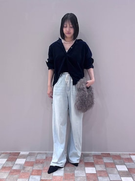 「BARNYARDSTORM（バンヤードストーム）のアイテム」を使った、byrrinnaさん（レディース・155cm）の夏コーディネート
