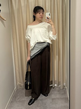 「アイテム（スウェット）」を使った、nahoさん（レディース・161cm・20代）の夏コーディネート