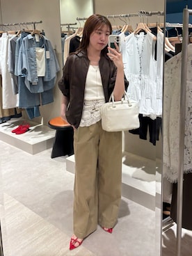 nahoさん（レディース・161cm）の春コーディネート