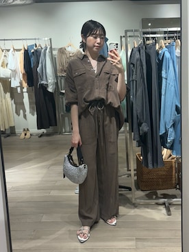 「アイテム（アクセサリー）」を使った、nahoさん（レディース・161cm・20代）の夏コーディネート