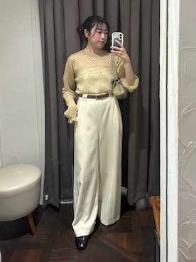 nahoさん（レディース・161cm）の冬コーディネート