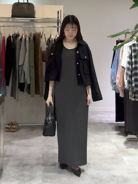 「アイテム（その他アウター）」を使った、nahoさん（レディース・161cm）の夏コーディネート