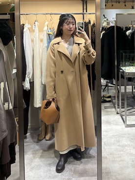 「RIVE DROITE（リヴドロワ）のアイテム」を使った、nahoさん（レディース・161cm）の秋コーディネート