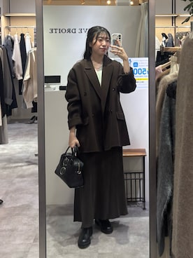 nahoさん（レディース・161cm）の秋コーディネート