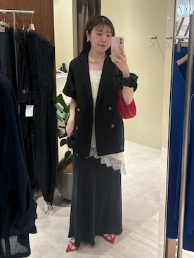 「RIVE DROITE（リヴドロワ）のアイテム」を使った、nahoさん（レディース・161cm）の春コーディネート