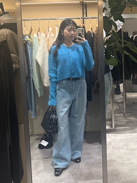 「RIVE DROITE（リヴドロワ）のアイテム（パンツ）」を使った、nahoさん（骨格ストレート・レディース・161cm）の秋コーディネート