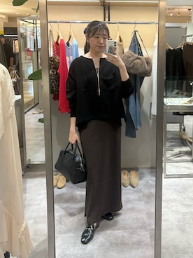 「アイテム（ワンピース/ドレス）」を使った、nahoさん（骨格ストレート・レディース・161cm）の秋コーディネート