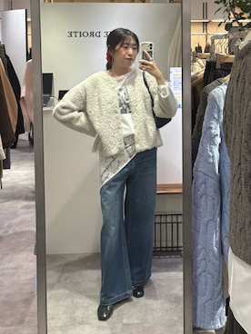 nahoさん（レディース・161cm）の冬コーディネート