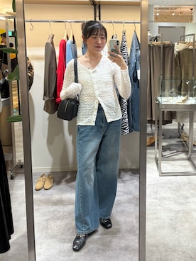 「RIVE DROITE（リヴドロワ）のアイテム（ショルダーバッグ）」を使った、nahoさん（骨格ストレート・レディース・161cm）の秋コーディネート