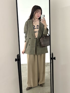 nahoさん（レディース・161cm）の春コーディネート