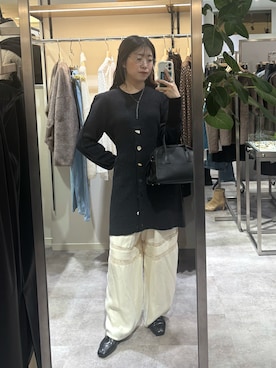 「RIVE DROITE（リヴドロワ）のアイテム（パンツ）」を使った、nahoさん（骨格ストレート・レディース・161cm）の秋コーディネート