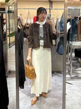 「RIVE DROITE（リヴドロワ）のアイテム（パンプス）」を使った、nahoさん（骨格ストレート・レディース・161cm）の秋コーディネート