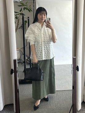 「アイテム（シューズ）」を使った、nahoさん（レディース・161cm・20代）の夏コーディネート