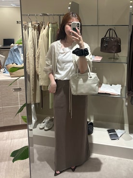「RIVE DROITE（リヴドロワ）のアイテム」を使った、nahoさん（レディース・161cm）の春コーディネート