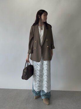 「RIVE DROITE（リヴドロワ）のアイテム（その他シューズ）」を使った、nahoさん（骨格ストレート・レディース・161cm）の夏コーディネート