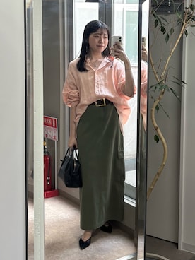 「アイテム（パンプス）」を使った、nahoさん（レディース・161cm）の夏コーディネート