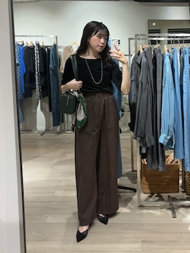「アイテム（アクセサリー）」を使った、nahoさん（レディース・161cm・20代）の夏コーディネート