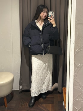 「アイテム（ハンドバッグ）」を使った、nahoさん（レディース・161cm・20代）の冬コーディネート