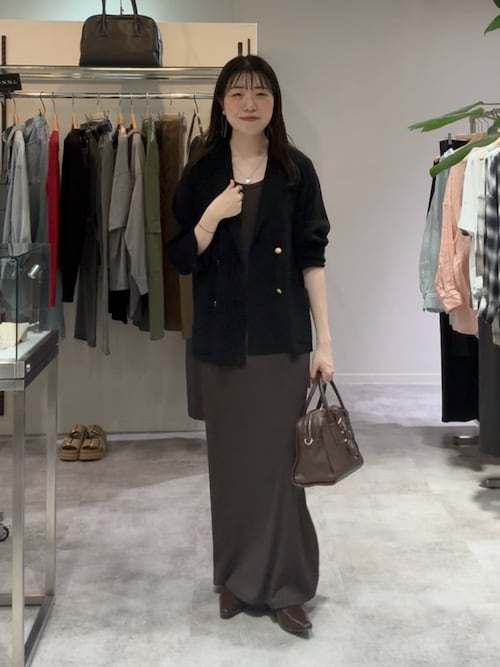 rive droite 新品ジャケット テーラードジャケット ニットジャケット 季節の変わり目に/接触冷感】ニットジャケット（テーラードジャケット