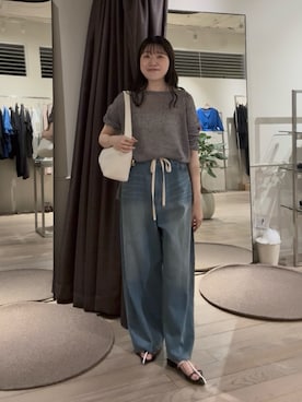 「アイテム（ボディバッグ/ウエストポーチ）」を使った、nahoさん（骨格ストレート・レディース・161cm）の夏コーディネート