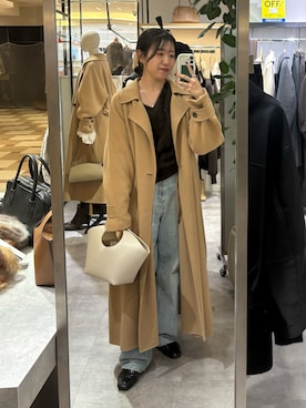 「RIVE DROITE（リヴドロワ）のアイテム」を使った、nahoさん（レディース・161cm）の秋コーディネート