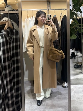 「アイテム（その他アウター）」を使った、nahoさん（レディース・161cm・20代）の冬コーディネート