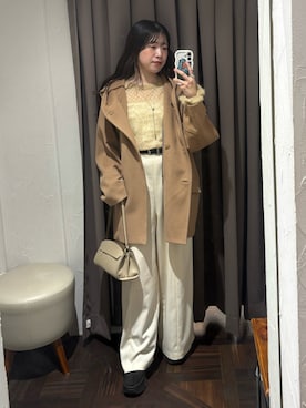 nahoさん（レディース・161cm）の冬コーディネート