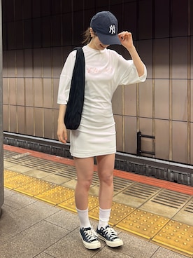 「etre loin（エトルワン）のアイテム」を使った、etre loinさん（レディース・160cm）の夏コーディネート