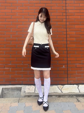 「etre loin（エトルワン）のアイテム」を使った、etre loinさん（レディース・160cm）の夏コーディネート