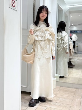 riidayooさん（レディース・160cm）の冬コーディネート