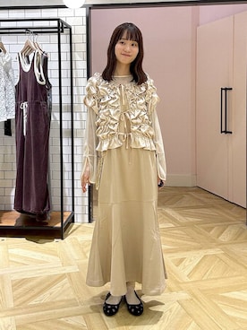 「ローリーズスタイル_LOWRYS FARM」｜riidayooさん（レディース・160cm）の秋コーディネート