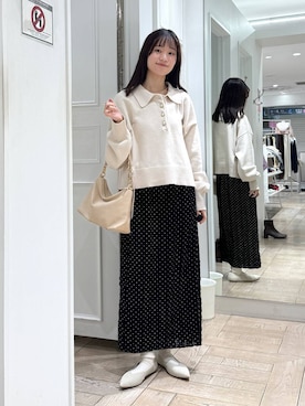 riidayooさん（レディース・160cm）の冬コーディネート