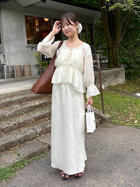 riidayooさん（レディース・160cm）の秋コーディネート