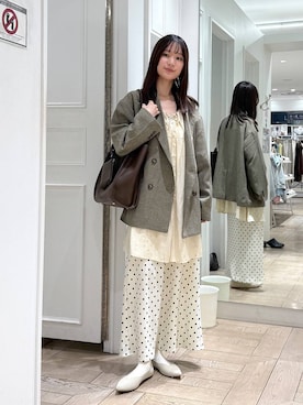 riidayooさん（レディース・160cm）の春コーディネート