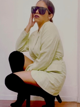 「QUAY AUSTRALIA」｜curlylovestyleさん（レディース・157cm）の秋コーディネート