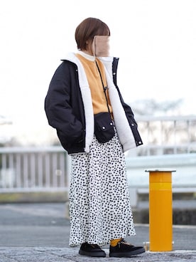 みりん。さん（レディース・156cm）の冬コーディネート
