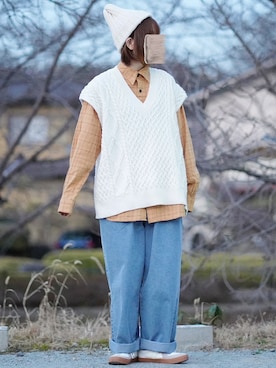 みりん。さん（レディース・156cm）の冬コーディネート