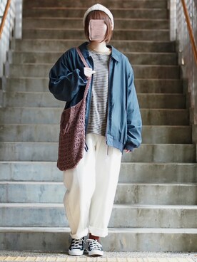 みりん。さん（レディース・156cm）の冬コーディネート